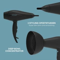 Revamp Progloss 5500 F?hn Met Diffuser - Haardroger - 2400 Watt - Twee Concentrators - Cool Shot Functie -Babyliss Shop 550x550 1392