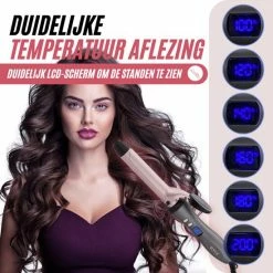 RYER Krultang - Keramisch - 100°C Tot 200°C Instelbaar -Babyliss Shop 550x550 144