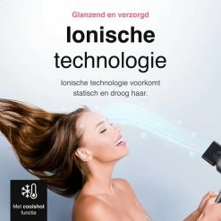 Vivid Green Ionische Föhn Met Diffuser - Haarfohn - Haardroger - 3 Standen - Zwart -Babyliss Shop 550x550 146