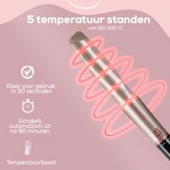 Brensco Professionele 2 In 1 Luxe Krul- En Stijltang - Twist -Babyliss Shop 550x550 1475