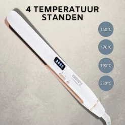 Camry Stijltang - Temperatuurregeling - Keramisch - 300W - Stijltangen -Babyliss Shop 550x550 1526