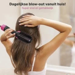 Merkloos 3-in-1 F?hnborstel - Fohnborstels - Fohn Borstel - Magic Brush - Krulborstel - Fohn Kam - Voor Lang/Kort En Stijl/Krullen -Babyliss Shop 550x550 168