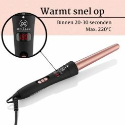 Mellian Krultang- 3-delige Wafeltang - Inclusief 2 Extra Opzetstukken -Babyliss Shop 550x550 18