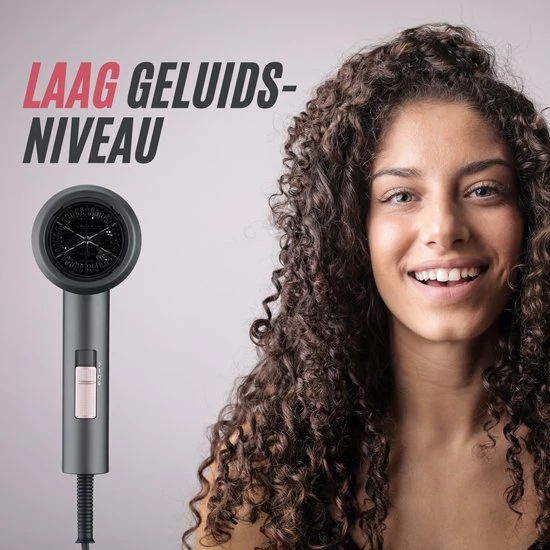 RYER Föhn Met Diffuser - 3 Standen - Ionic Hair Dryer - Opzetstukken Krullen 5 RYER Föhn Met Diffuser - 3 Standen - Ionic Hair Dryer - Opzetstukken Krullen - Afbeelding 5