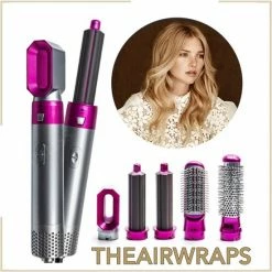 Merkloos Airwrap - Multistyler - Fohnborstel - Krultang - Automatische Krultang - Stijltang - Airwrap Krultang - Airwrap Styler - Hairwrap - Styling - Airstyler - Krultang - 5 In 1 Krultang - Haardroger - Reisfohn - 5 In 1 Haarstyler -Babyliss Shop 550x550 212