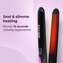 Jocam - Stijltang En Krultang - Keramische Coating - Automatische Temperatuur - Zwart -Babyliss Shop 550x550 230