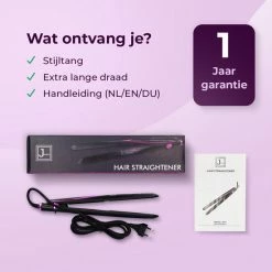Jocam - Stijltang En Krultang - Keramische Coating - Automatische Temperatuur - Zwart -Babyliss Shop 550x550 231