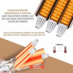 Achat? Wafeltang - Golvenkrultang - Keramische Krultang - 3 Temperatuurstanden - Inclusief Handschoen -Babyliss Shop 550x550 309