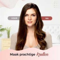 Simver Automatische Krultang - Draadloos - Krultangen -USB Oplaadbaar - LCD Display - Keramische Krulijzer - Roze - Black Friday 2022 -Babyliss Shop 550x550 322