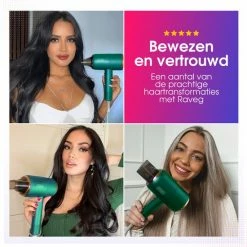 F?hn Met Diffuser Krullen Ionische Haardroger Haarf?hn Krullen - Meerdere Kleuren - RAVEG -Babyliss Shop 550x550 426