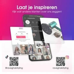 F?hn Met Diffuser Krullen Ionische Haardroger Haarf?hn Krullen - Meerdere Kleuren - RAVEG -Babyliss Shop 550x550 427