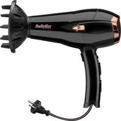 BaByliss Cordkeeper 2000W Fohn D373E - 1,95m Intrekbaar Snoer - 15mm Grote Diffuser -Babyliss Shop 550x550 500