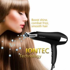 Aigostar Monique 32HIE - Föhn Met Diffuser Krullen/ Haardroger - 2400W - Zwart -Babyliss Shop 550x550 504