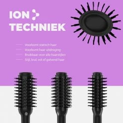 Ace & Taylor KT186 Plus - 3 In 1 Keramische F?hnborstel - Krulborstel - Ronde Borstel -Babyliss Shop 550x550 51
