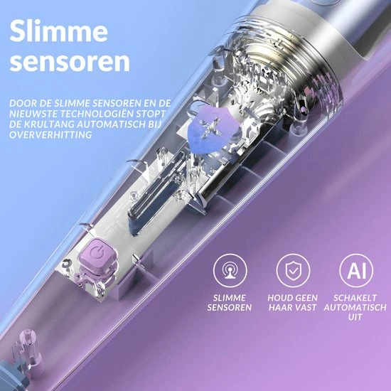 Automatische Krultang Keramische Haarkruller Hair Curler ? Meerdere Kleuren ? Blauw/Roze - RAVEG 8 Automatische Krultang Keramische Haarkruller Hair Curler ? Meerdere Kleuren ? Blauw/Roze - RAVEG - Afbeelding 8