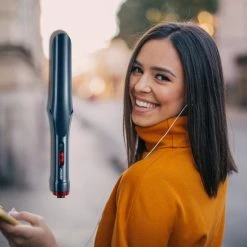 Mesko Stijltang - Keramisch - 350W - Stijltangen - Blauw -Babyliss Shop 550x550 594