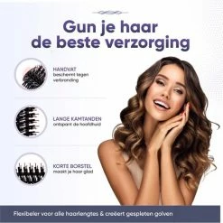 Vanilon 5-in-1 Föhnborstel - Ionische Multistyler - 1.000W - Black Friday 2022 - Krulborstel/Fohnborstel - Medium - Roze -Babyliss Shop 550x550 656