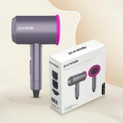 Purelab F?hn Met Diffuser - Ionische Haardroger - 3 Standen - Zwart -Babyliss Shop 550x550 7