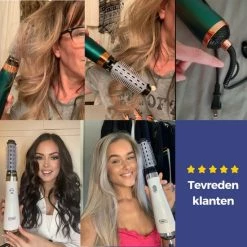 Professionele F?hnborstel Ionische Haardroger Haarf?hn - Groen - 1200W - Lang/Kort/Stijl/Krullen - RAVEG -Babyliss Shop 550x550 707