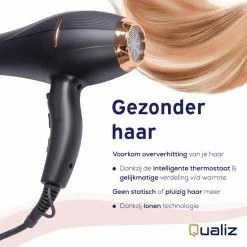 Qualiz Pro F?hn Met Diffuser ? Veilig Voor Je Haar ? Ionische Haardroger ? Haarf?hn ? Hair Dryer -Babyliss Shop 550x550 741