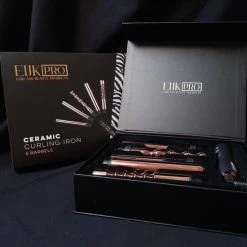 EIJK PRO - 5 In 1 Krultang Met Opzetstukken - Krultangen - Hair Curler - Rose - Kerst Cadeau -Babyliss Shop 550x550 765