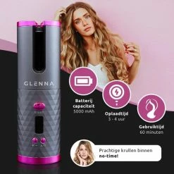 GLENNA® Automatische Krultang - Draadloos -Babyliss Shop 550x550 847