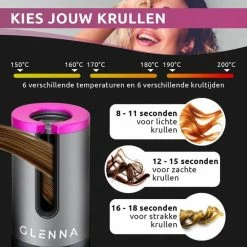 GLENNA® Automatische Krultang - Draadloos -Babyliss Shop 550x550 848