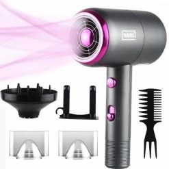 Föhn Met Diffuser Krullen Ionische Haardroger Haarföhn Krullen - Meerdere Kleuren - RAVEG