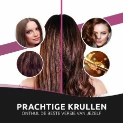 GLENNA® Automatische Krultang - Draadloos -Babyliss Shop 550x550 850