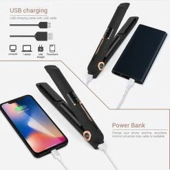 Royaume De La Beaut? Draadloze Powerbank Stijltang |Ros? Goud -Babyliss Shop 550x550 870