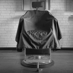 Kappersmantel - Saaf Verstelbare Kapmantel - Kappersschort Voor Volwassenen En Kinderen - Zwart - 95x145cm -Babyliss Shop 550x550 953