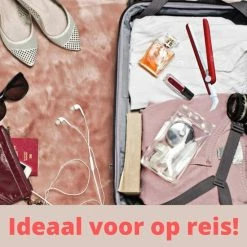 Merkloos GEON - Mini Stijltang - Ideaal Voor Onderweg - Voort Kort Haar En Lang -Babyliss Shop 550x550 998