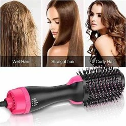 Merkloos 5 In 1 Elektrische Haarborstel - Krultang - Stijltang - Föhn - Volumizer - Haardroger - Borstel - Stijl & Krullend Haar - 1000W -Babyliss Shop 550x551 40