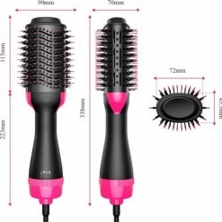 Merkloos 5 In 1 Elektrische Haarborstel - Krultang - Stijltang - Föhn - Volumizer - Haardroger - Borstel - Stijl & Krullend Haar - 1000W -Babyliss Shop 550x551 41