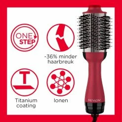 Revlon RVDR5279UKE - Volume- En Droogborstel In 1 (2 In 1) - Titanium Geschenkset - Inclusief Etui -Babyliss Shop 550x551 8