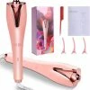 By Marnifique Automatische Krultang ? Keramische Haarkruller ? Hair Curler ? Ieder Haartype ? Curling Iron ? Magic Hair Curler ? Roterend - Roze