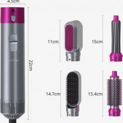 Merkloos Airwrap Krultang - Trendy Air Styler - 5 In 1 Multi Styler - -Babyliss Shop 550x556 8