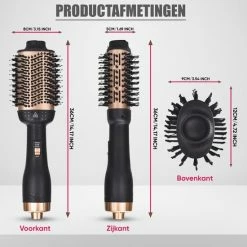 Marilo`s Marilo?s 3 In 1 F?hnborstel - Krulborstel - Stijlborstel - Goud/Zwart -Babyliss Shop 550x557 15