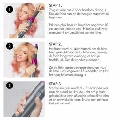 Merkloos Airwrap - Multistyler - Fohnborstel - Automatische Krultang - Stijltang - Airwrap Krultang - Airwrap Styler - Hairwrap - Styling - Airstyler - Krultang - 5 In 1 Krultang - Haardroger - Reisfohn - 5 In 1 Haarstyler -Babyliss Shop 550x557 16
