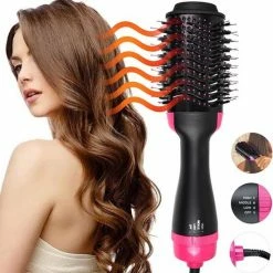 SEZGoods Luxe Mini Krultang - Haardroger Met Borstel - Krultang Met Opzetstukken - Stijlborstel - Krulborstel - Haarborstel - Hot Comb -Babyliss Shop 550x559 6