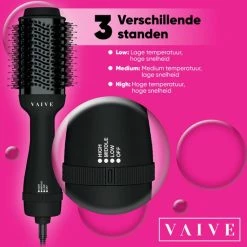 VAIVE Fohnborstel - Fohn En Krulborstel - Krulborstel/fohnborstel - Ronde Borstel - Stijlborstel -Babyliss Shop 550x561 1