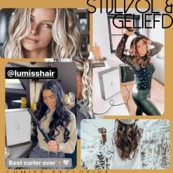 Lumiss Sublime Pro 5 In 1 Keramische Tourmaline Krultang - Holding Spray - Haarkruller - 5 Opzetstukken -Babyliss Shop 550x561 3