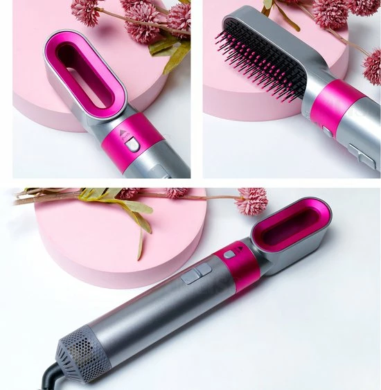 StefanFrancis? - Airwrap Krultang 5 In 1 Multi Styler F?hn - F?hnborstel - Airstyler - Hairwrap 5 StefanFrancis? - Airwrap Krultang 5 In 1 Multi Styler F?hn - F?hnborstel - Airstyler - Hairwrap - Afbeelding 5