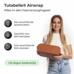 Tutabelle Airwrap - 6 In 1 Haarstyler - Trendy Airstyler - Multistyler - Airwrap Krultang - Krulborstel - Hairstyler - Fohnborstel - Stijltang - Zwart -Babyliss Shop 550x566 7