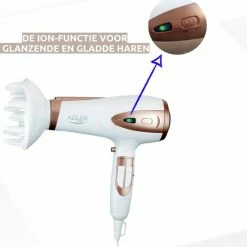 Adler Haardroger - Fohn - Ion Technologie - Fohn Met Diffuser - 2200W – Haarfohn -Babyliss Shop 550x567 5
