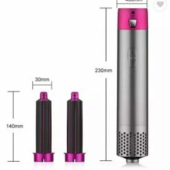 Merkloos Airwrap - Hairwrap - Krultang - 5 In 1 Multi Styler - Föhn V2 2022 Editie - Föhnborstels - Hetelucht Föhn - Airstyler - Föhnborstel - Hetelucht Borstel - Krulborstel -Babyliss Shop 550x568 14