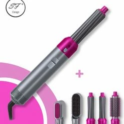 StefanFrancis? - Airwrap Krultang 5 In 1 Multi Styler F?hn - F?hnborstel - Airstyler - Hairwrap