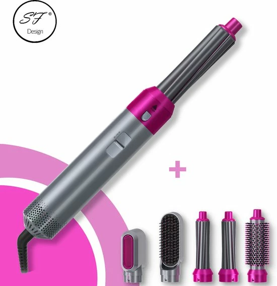 StefanFrancis? - Airwrap Krultang 5 In 1 Multi Styler F?hn - F?hnborstel - Airstyler - Hairwrap 1 StefanFrancis? - Airwrap Krultang 5 In 1 Multi Styler F?hn - F?hnborstel - Airstyler - Hairwrap