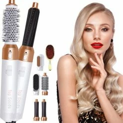 Top Goods Airwrap Gold - Multistyler - 5-in-1 F?hnborstel - Krultang - Incl. Opbergdoos & Luxe Haarborstel -Babyliss Shop 550x570 7