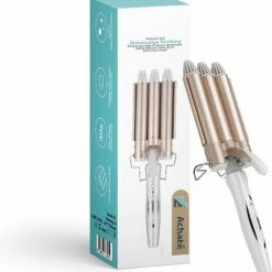 Achat? Wafeltang - Golvenkrultang - Keramische Krultang - 3 Temperatuurstanden - Inclusief Handschoen -Babyliss Shop 550x572